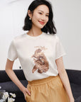 YAYING Green Triacetate T-shirt