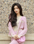 EP YAYING Round Neck Knitted Sweater
