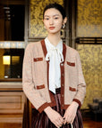 YAYING V-neck Knit Sweater