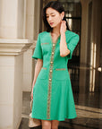 YAYING Fine Tweed Dress
