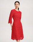 YAYING Embroidered Dress