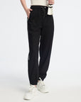 EP YAYING high-waisted tapered pants