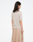 EP YAYING Round-Neck Knit Top