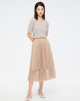 EP YAYING Round-Neck Knit Top