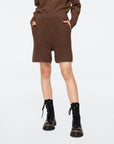 EP YAYING High-waisted Knitted Shorts