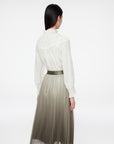 EP YAYING Ruffle-Collar Blouse