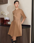 YAYING Belted Dress