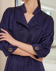 YAYING Blue Triacetate Dress