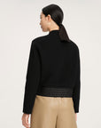 YAYING Standing Collar Woolen Coat
