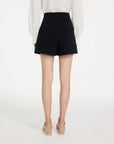 EP YAYING High-waisted Love Button Shorts