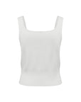 YAYING High Waist Straight Wide V-neck Vest