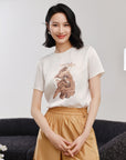 YAYING Green Triacetate T-shirt