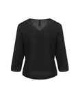 YAYING V-neck Loose Knit Sweater