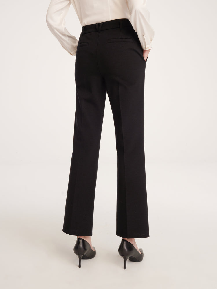 EP YAYING Bootcut Wool Pants