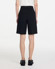 EP YAYING Black Unisex Shorts