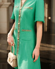 YAYING Fine Tweed Dress