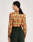 YAYING Animal&Geometric Printed Blouse