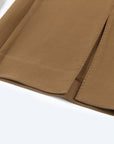EP YAYING Fine Knitted Front Slits Pants