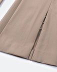 EP YAYING Wool Wide Leg Pants