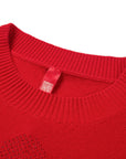 YAYING Round Neck Soft Knit Top