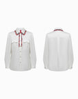 YAYING Satin Silk Shirt