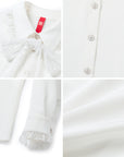 YAYING Lace Bow Shirt