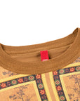 YAYING Spliced Printed Knit Top