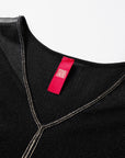 YAYING V-neck Loose Knit Sweater