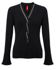 YAYING Wool Fit Long-seleves Sweater Top