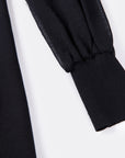 EP YAYING V-Neck Little Black Dress