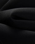 YAYING Black Midi Skirt