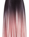YAYING Gradient Pleated Midi Skirt