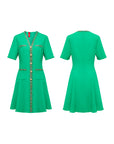 YAYING Fine Tweed Dress