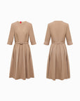 YAYING Belted Dress