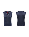 YAYING Triacetate V-neck Shirt