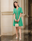 YAYING Fine Tweed Dress