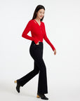 EP YAYING Retro Black Pants