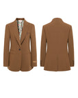 EP YAYING Hip length Wool Blazer