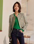 EP YAYING Wool Knitted Sweater