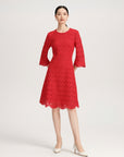 YAYING Embroidered Dress