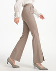 EP YAYING Wool Wide Leg Pants