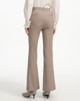 EP YAYING Wool Wide Leg Pants