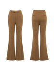 EP YAYING Flare-Leg Pants