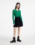 EP YAYING Wool Knitted Sweater