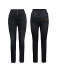 EP YAYING Springy Cropped Jeans