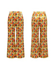 YAYING High-Waisted Print Flared Pants
