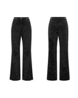 YAYING Black Wide-leg Pants