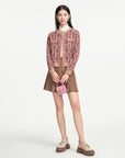 EP YAYING Jacquard-knit Cardigan