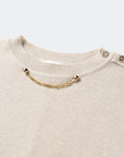 EP YAYING Round-Neck Knit Top