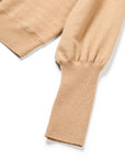 YAYING Puff Sleeve Knit Cardigan